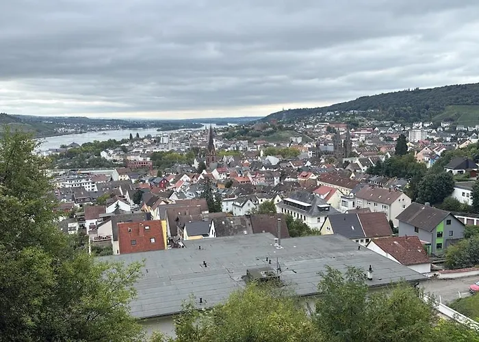 Apartament Rheintalblick Wohnen Ueber Den Daechern Von Bingen
